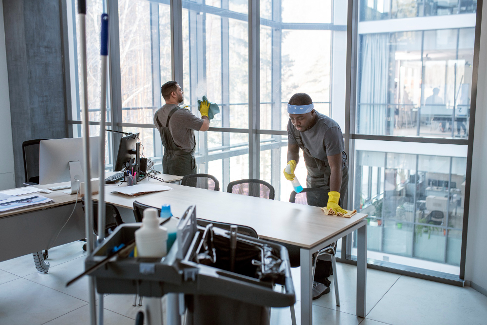 cleaning janitorial services