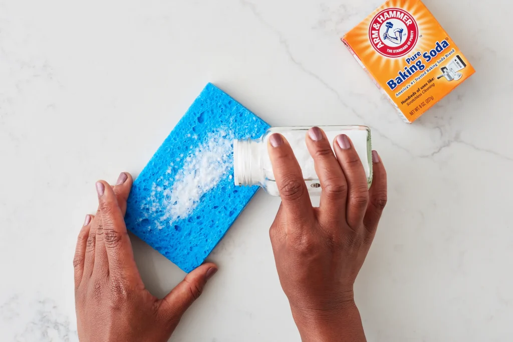 Cleaning Fruit with Baking Soda